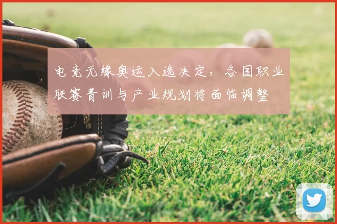 电竞无缘奥运入选决定，各国职业联赛青训与产业规划将面临调整